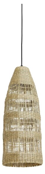 Natúr színű függőlámpa tengerifű búrával ø 20 cm Latika – Light & Living