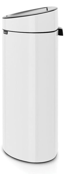 Fehér acél érintésre nyíló szemetes 40 l Touch Bin – Brabantia