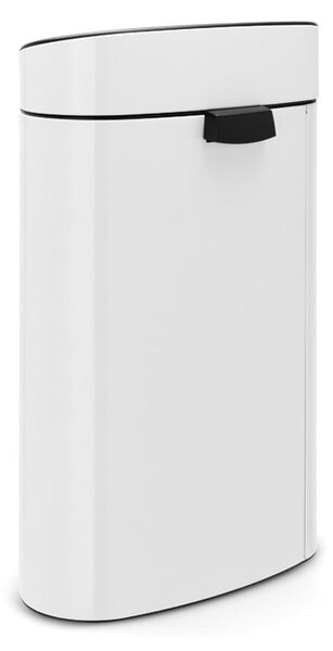 Fehér acél érintésre nyíló szemetes 40 l Touch Bin – Brabantia