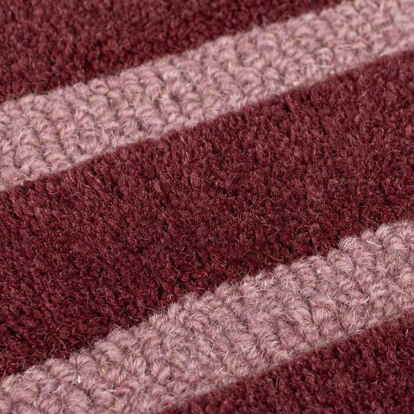 Borvörös kézi szövésű gyapjú szőnyeg 150x240 cm Split Ombre Shaped – Flair Rugs