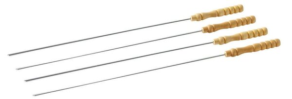 Barbecook BC-ACC-7068 4db-os nyárskészlet, fa nyél, 43cm, 100% FSC