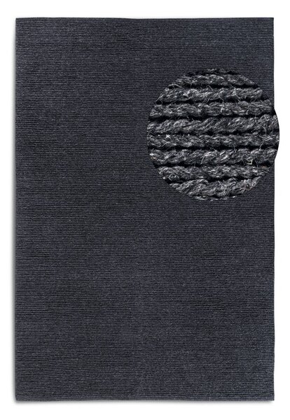 Sötétszürke kézi szövésű gyapjú szőnyeg 120x170 cm Francois – Villeroy&Boch