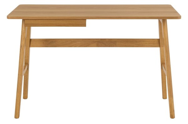 Íróasztal tölgyfa dekorral 60x120 cm Barnett – Actona