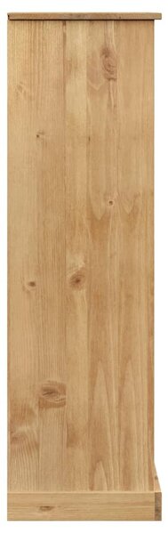 VIGO tömör fenyőfa könyvespolc 90x35x114,5 cm