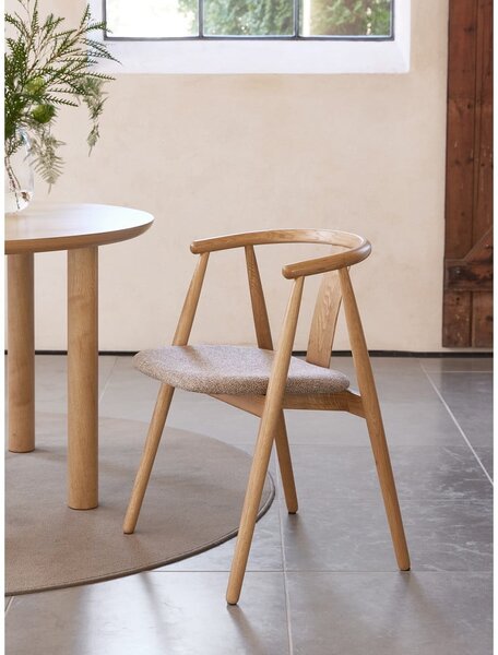 Bézs-natúr színű étkezőszék Relate – Unique Furniture