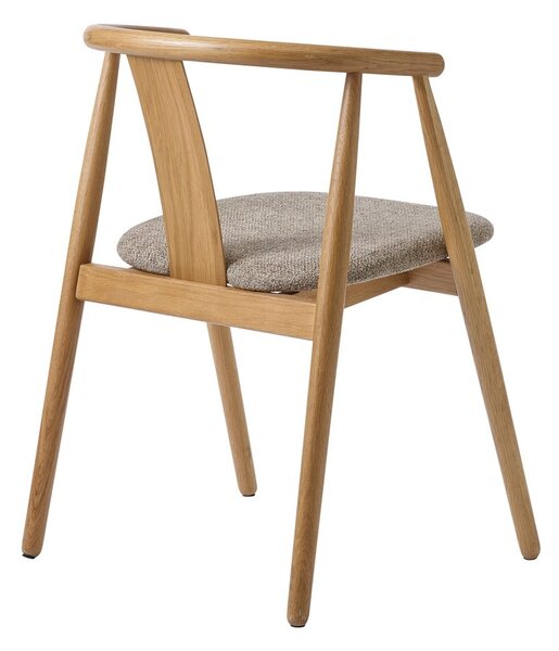 Bézs-natúr színű étkezőszék Relate – Unique Furniture