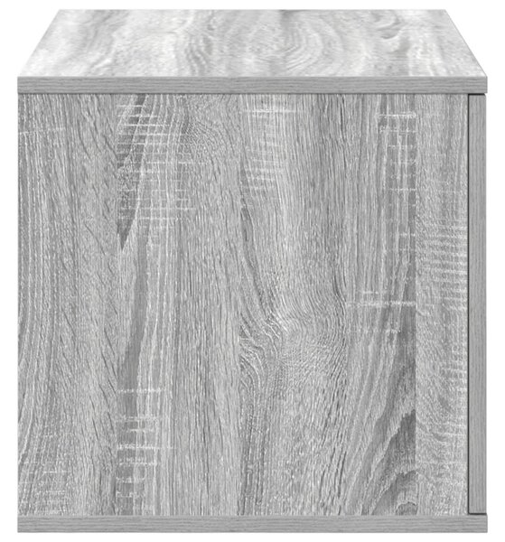Tároló Szekrény Szürke Sonoma 108x41x40 cm Műgyanta Fa