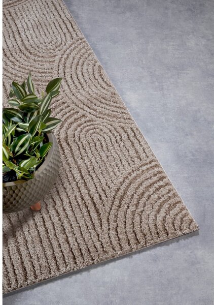 Bézs futószőnyeg 80x240 cm Chappe Beige – Elle Decoration