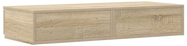 Ágyfiókok fiókkal Sonoma tölgy 75 x 36,5 x 16,5 cm Faanyag