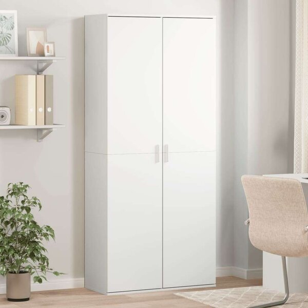 VidaXL Fehér Magasszekrény - 80x35x180 cm