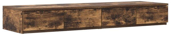 Ágyfiókok fiókkal Füstölt tölgy 120 x 36,5 x 16,5 cm Faanyag