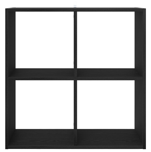 Könyvespolc Fekete Tölgy 68,5x32x68,5 cm Mérnöki Fa