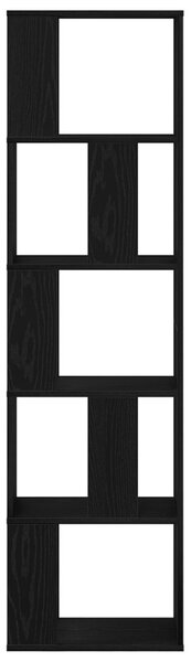 Könyvszekrény Fekete tölgy 45 x 23,5 x 162,5 cm