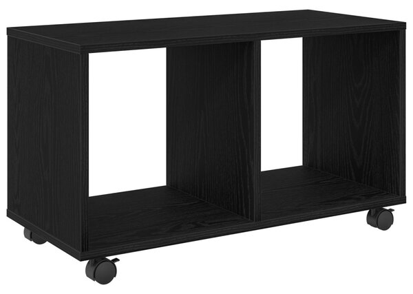 Görgős Asztal Fekete Tölgy 72x33x42,5 cm Mérnöki Fa