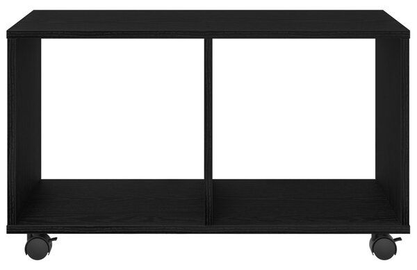 Görgős Asztal Fekete Tölgy 72x33x42,5 cm Mérnöki Fa