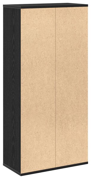 Könyvszekrény Fekete tölgy 50 x 25 x 102 cm