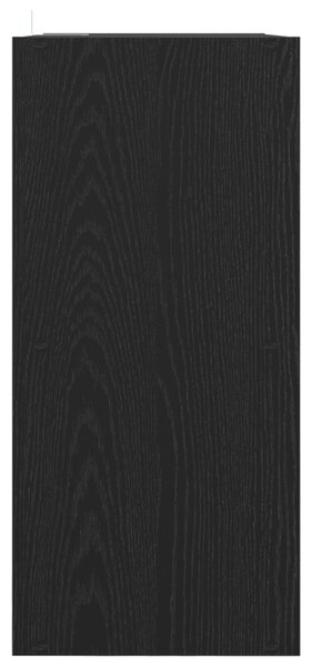 Könyvespolc Fekete Tölgy 68,5x32x68,5 cm Mérnöki Fa