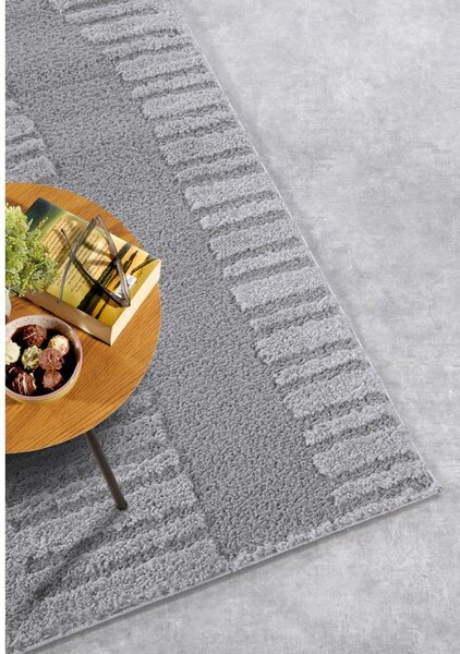 Szürke szőnyeg 160x235 cm Bartoux Light Grey – Elle Decoration