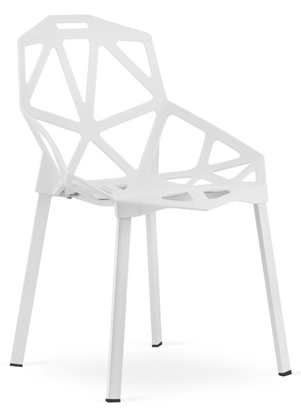 ESSEN fehér műanyag szék