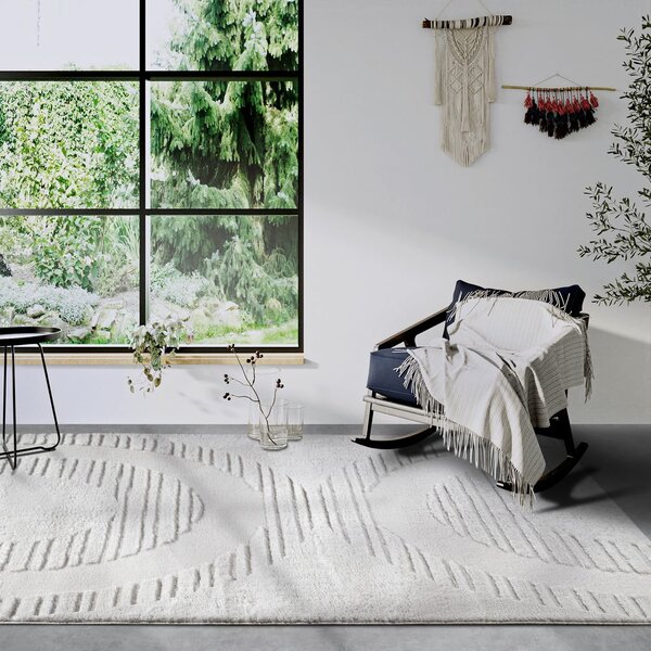 Krémszínű szőnyeg 160x235 cm Bartoux Cream White – Elle Decoration