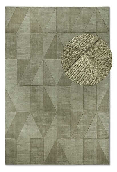 Zöld kézi szövésű gyapjú szőnyeg 80x150 cm Ursule – Villeroy&Boch