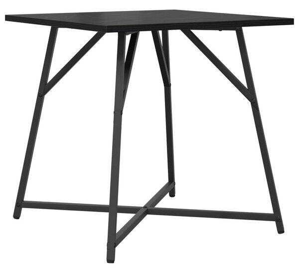 Kisasztal készlet 2 db Fekete tölgy 50 x 50 x 50 cm