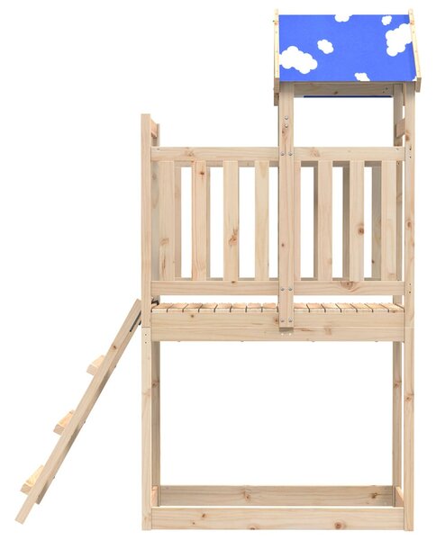 Játék Torny Barna 52,5 x 110,5 x 215 cm Tömör fenyőfa
