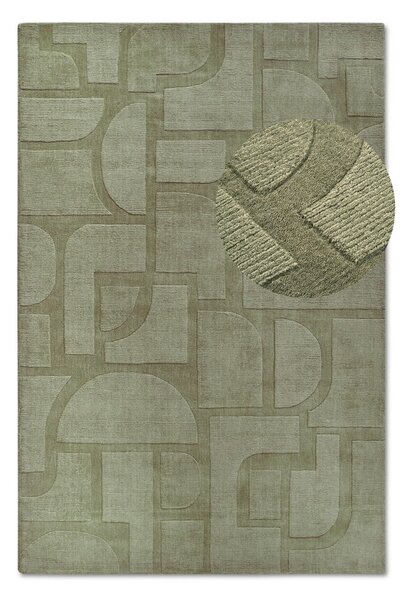 Zöld kézi szövésű gyapjú szőnyeg 120x170 cm Alexis – Villeroy&Boch