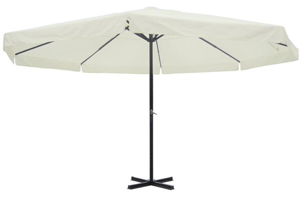 Fehér alumínium napernyő 500 cm