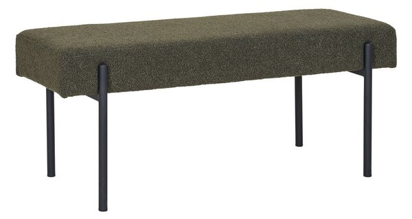 Sötétzöld buklé pad Swindon – House Nordic