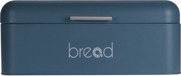 EH Bread fém kenyértartó fedővel, kék