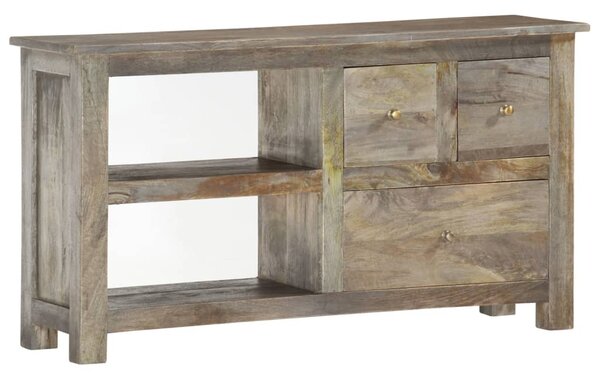 Tömör mangófa TV-szekrény 100 x 30 x 55 cm