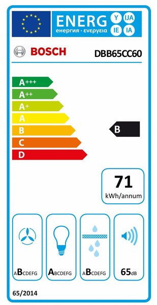 BOSCH DBB65CC60 Serie 4 Páraelszívó Üveg integrált 60cm