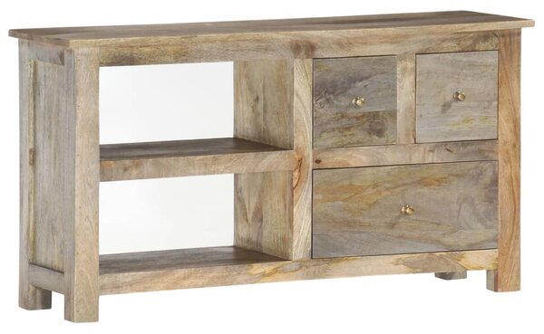 Tömör mangófa TV-szekrény 100 x 30 x 55 cm