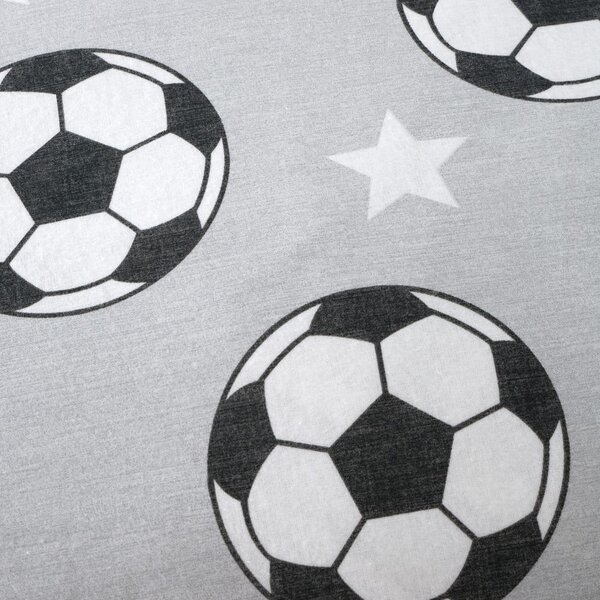 Egyszemélyes flanel gyerek lepedő 90x190 cm Football Stars – Catherine Lansfield