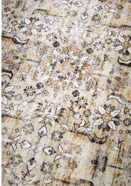 Bézs szőnyeg 80x150 cm Saveh Cream Gold – Elle Decoration