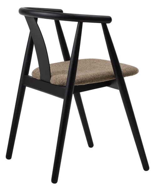 Fekete-bézs étkezőszék Relate – Unique Furniture