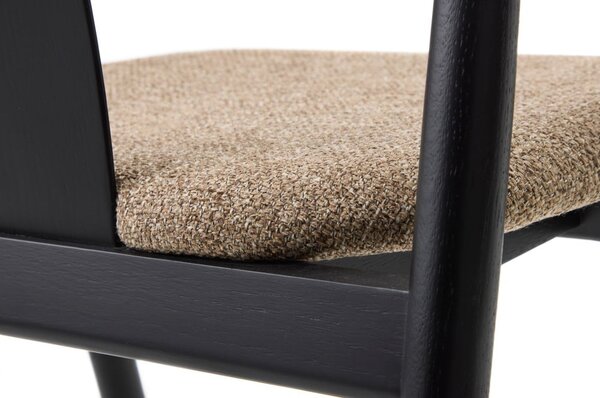 Fekete-bézs étkezőszék Relate – Unique Furniture
