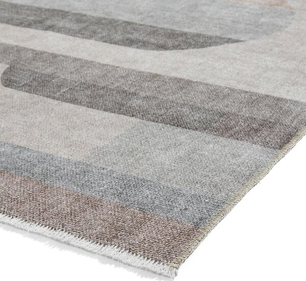 Bézs mosható pamutkeverék szőnyeg 152x230 cm Whisper – Think Rugs