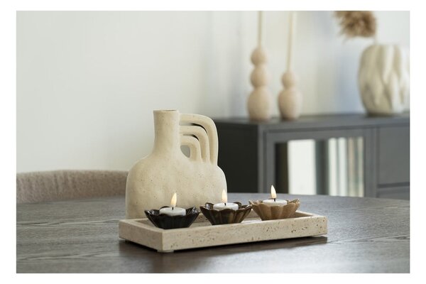 Kő dekoratív tálca 15x30,5 cm Travertine – House Nordic