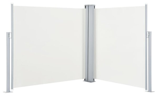 VidaXL krémszínű behúzható oldalsó napellenző 100 x 600 cm