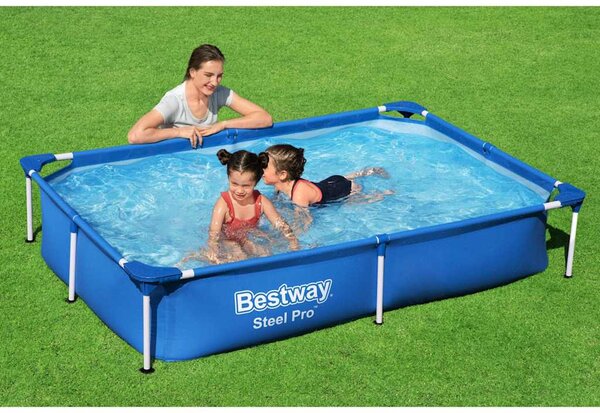 Bestway Steel Pro úszómedence 221 x 150 x 43 cm