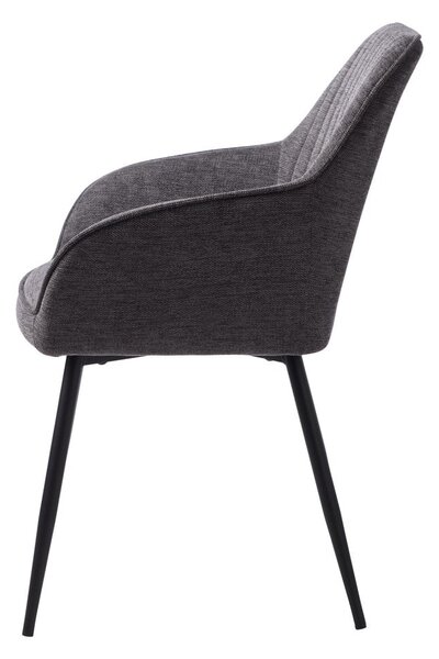 Sötétszürke étkezőszék Nolan – Unique Furniture