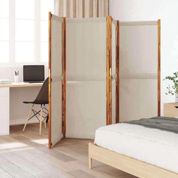 VidaXL Akácfa Térelválasztó - 4 Panel - 280x180 cm