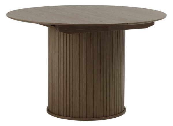 Kerek bővíthető étkezőasztal ø 120 cm Nola – Unique Furniture