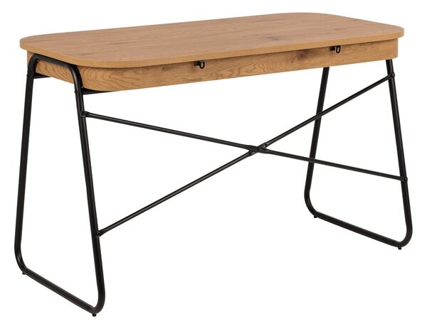Íróasztal tölgyfa dekoros asztallappal 60x120 cm Blueton – Actona