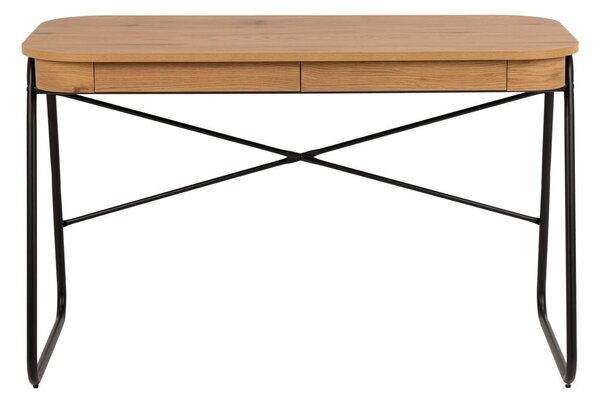 Íróasztal tölgyfa dekoros asztallappal 60x120 cm Blueton – Actona