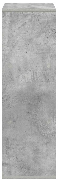 Széf fiókkal Beton Szürke 35 x 32 x 99,5 cm