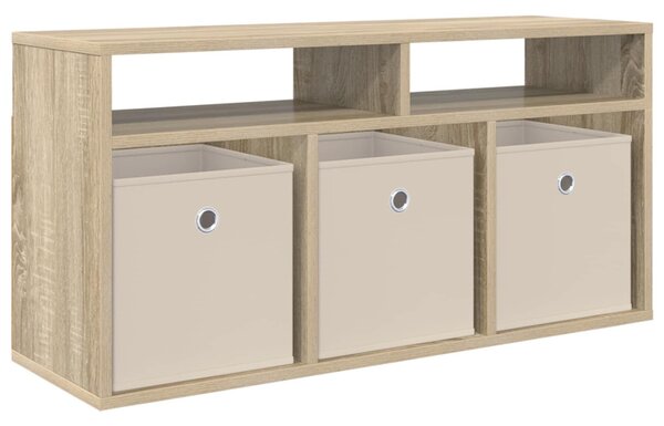 Alacsony szekrény fiókkal Sonoma tölgy 87 x 27,5 x 43 cm