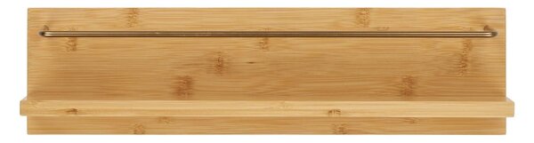 Natúr színű bambusz fali polc 45 cm Ember – House Nordic